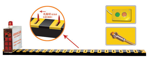 佛山南海区V3嵌入式闯岗自动扎胎器/阻车器
